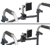 Walker/Wheelchair Arm 4 inch with Steel Grip Teeth